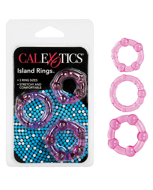 Rings! Silicone Island Rings - Pink