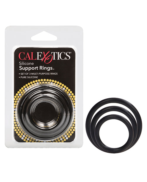 Rings! Silicone Support Rings - Black