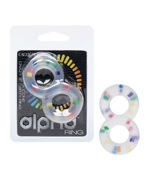 Alpha Alpha Liquid Silicone Crazy 8 Party Ring