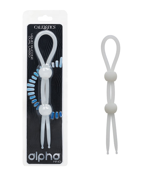 Alpha Alpha Liquid Silicone Dual Lasso - Natural