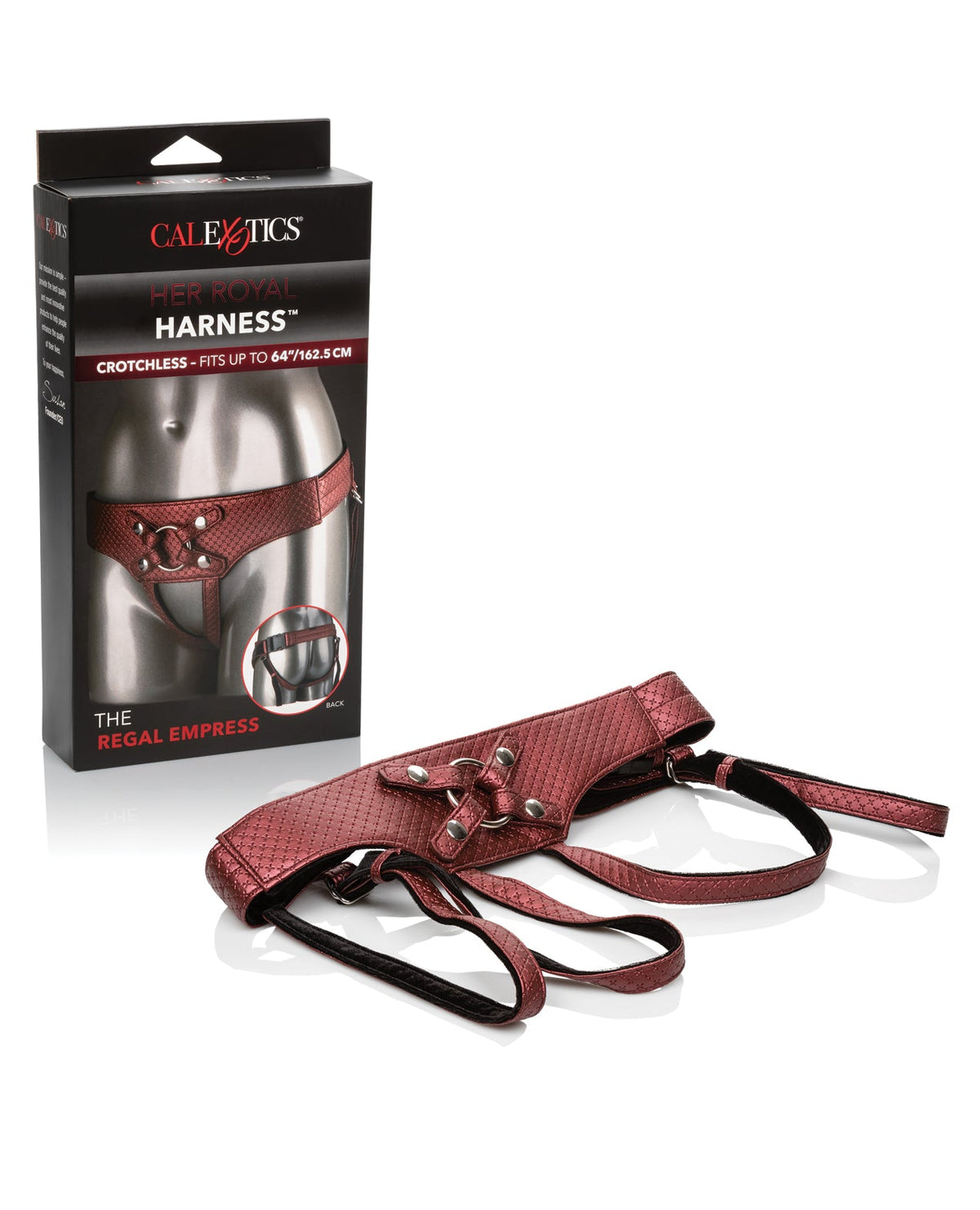 Her Royal Harness Her Royal Harness The Regal Empress - Red