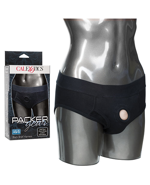 Packer Gear Packer Gear Brief Harness XS/S - Black