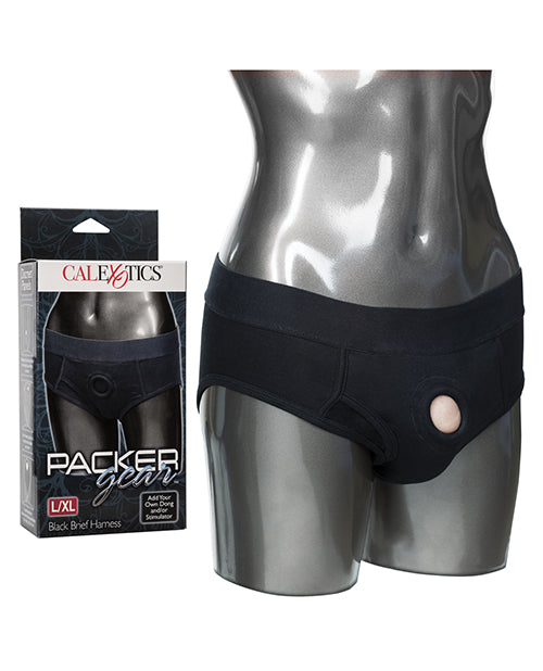 Packer Gear Packer Gear Brief Harness L/XL - Black