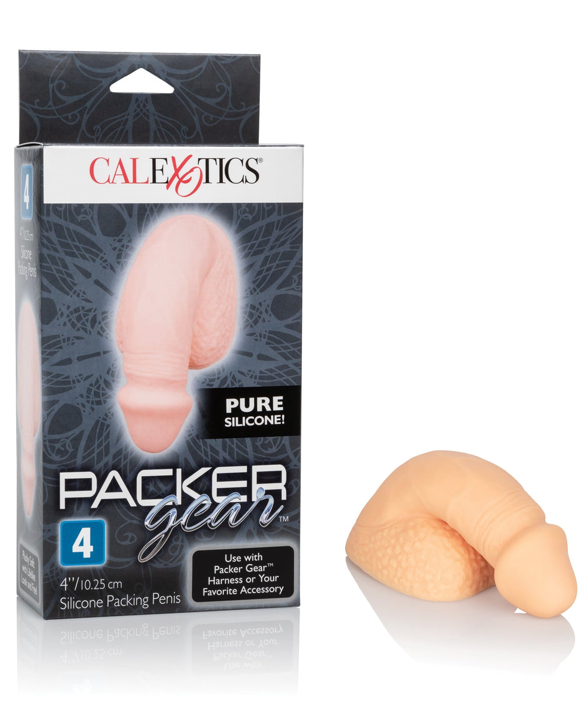 Packer Gear Packer Gear 4" Silicone Packing Penis - Ivory