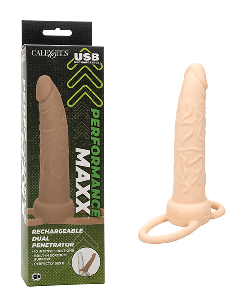 Performance Maxx Performance Maxx Rechargeable Dual Penetrator - Ivory
