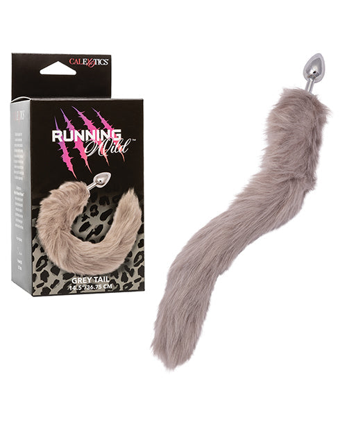 Running Wild Running Wild Grey Tail Metallic Anal Probe