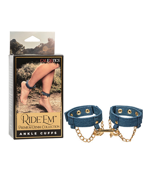 Ride 'Em Ride 'Em Premium Denim Collection Ankle Cuffs