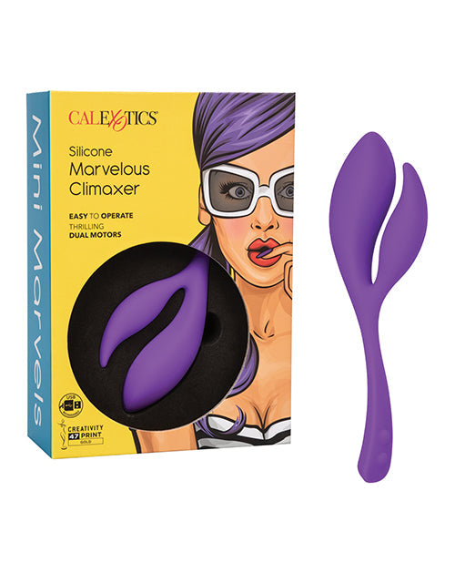 Mini Marvels Mini Marvels Silicone Marvelous Climaxer - Purple