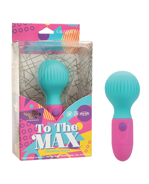 Naughty Bits Naughty Bits to the Max Vibrating Wand - Multicolor