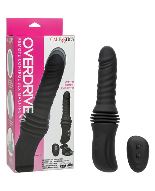 California Exotic Novelties OverDrive Remote Control Sex Machine Waterproof Thruster