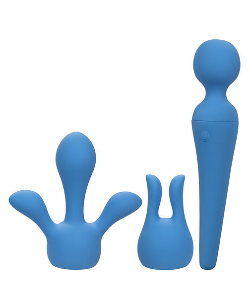 Couture Couture Collection Body Wand Vibrator Kit - Blue