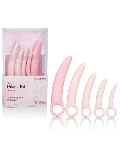 Inspire Inspire Silicone Dilator 5 Piece Set - Pink