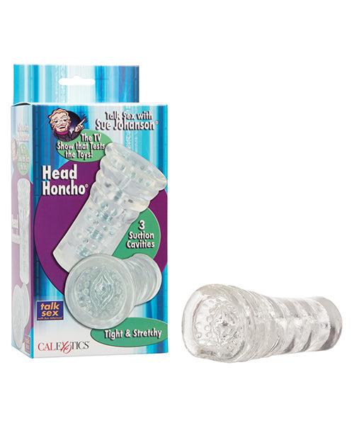 Sue Johanson's Royal Toy Line Sue Johanson Head Honcho - Clear