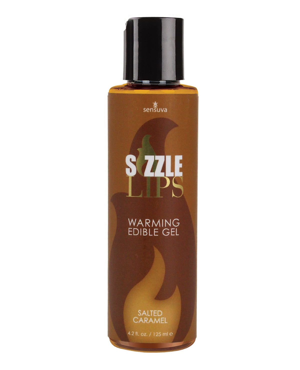 Sensuva Sizzle Lips Warming Gel - 4.2 oz Salted Caramel
