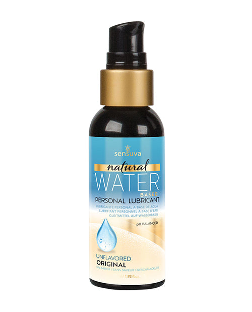 Sensuva Sensuva Natural Water Based Personal Lubricant - 2 oz Unscented