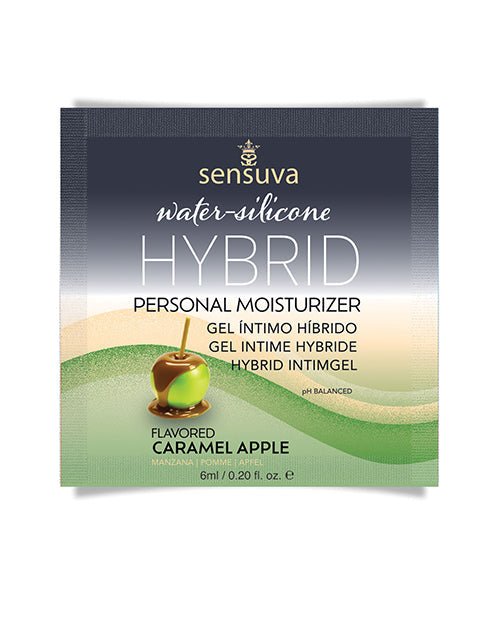 Sensuva Sensuva Hybrid Personal Moisturizer Single Use Packet - 6 ml Caramel Apple