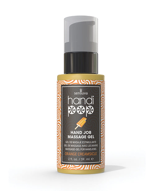 Handipop Handipop Hand Job Massage Gel - 2 oz Bottle Orange Creamsicle