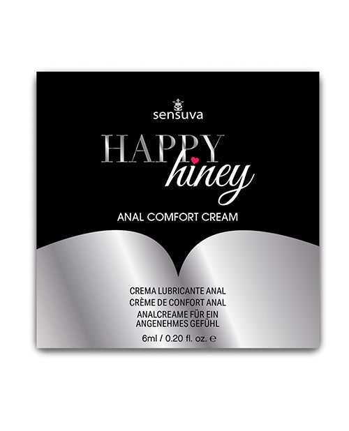Sensuva Happy Hiney Anal Comfort Gel - 6 ml Single Use Packet