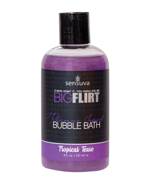 Sensuva Sensuva Big Flirt Pheromone Bubble Bath - 8 oz Tropical Tease