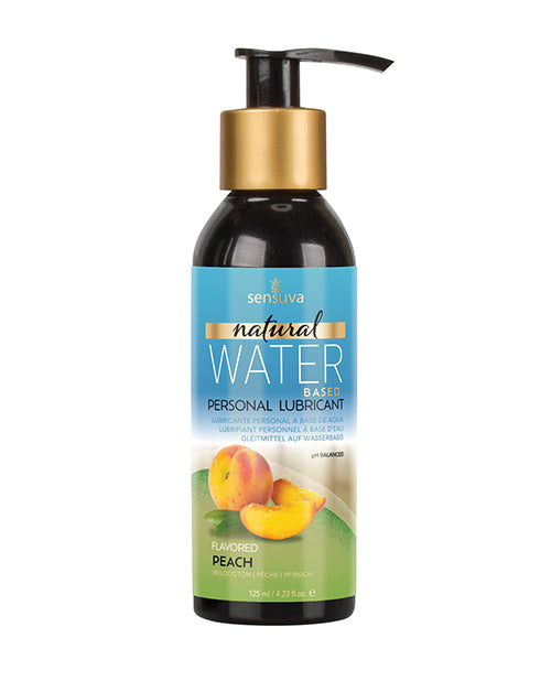 Sensuva Sensuva Natural Water Based Personal Moisturizer - 4 oz Peach