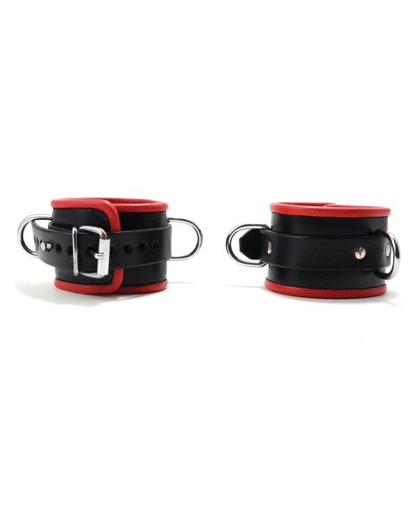 665 665 Padded Locking Ankle Restraint - Red