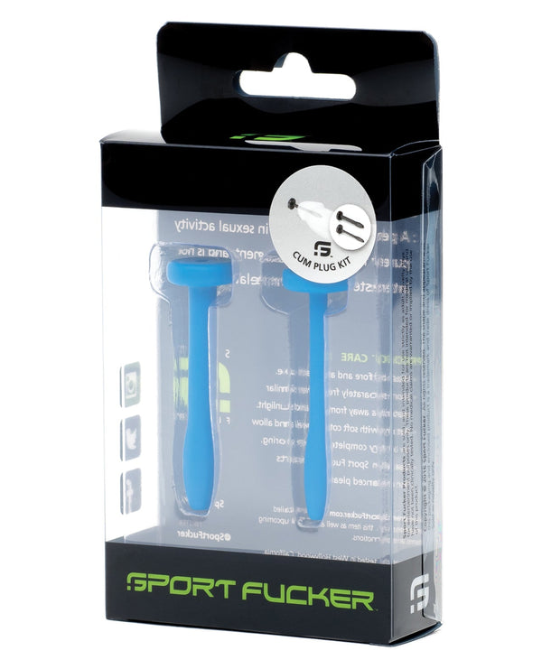 Sport Fucker Sport Fucker Cum Plug Kit - Blue