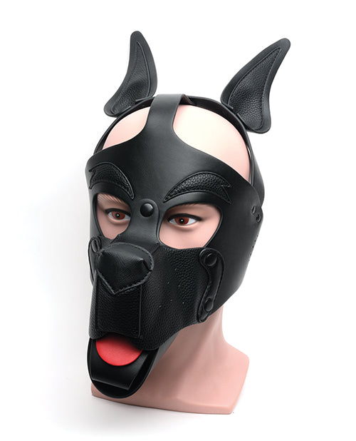 665 665 Playful Pup Hood - O/S Black