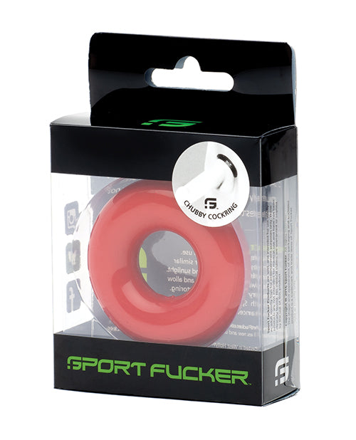Sport Fucker Sport Fucker Chubby Cockring - Red