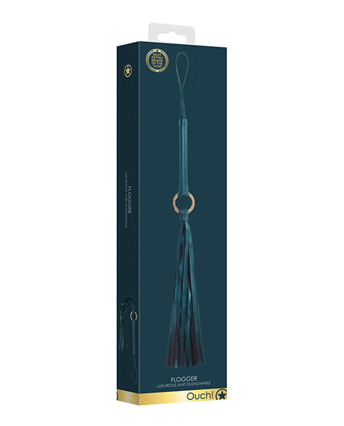 Ouch Shots Ouch Halo Flogger - Green