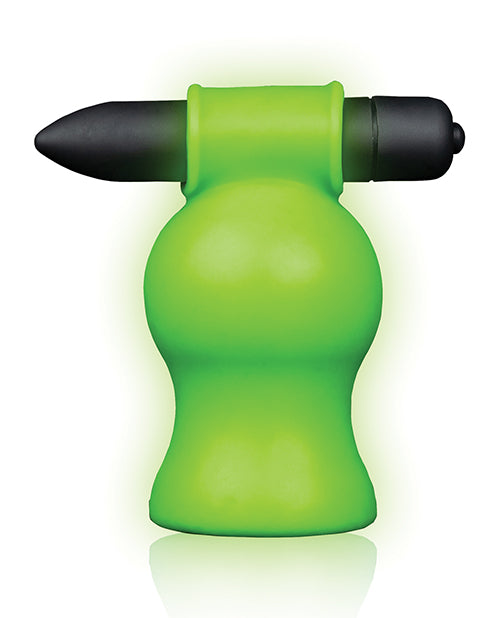 Ouch Shots Ouch Vibrating Head Masturbator - Glow in the Dark