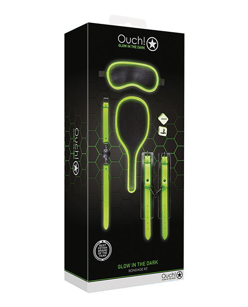 Ouch Shots Ouch Bondage Kit #1 - Glow in the Dark