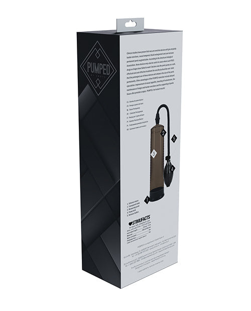 Shots Shots Pumped Basic Water Resistant Penis Pump - Black