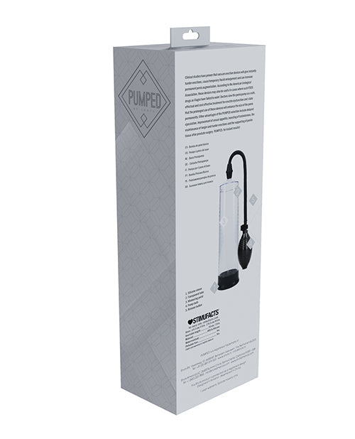 Shots Shots Pumped Basic Pump 1 Water Resistant Penis Pump - Translucent