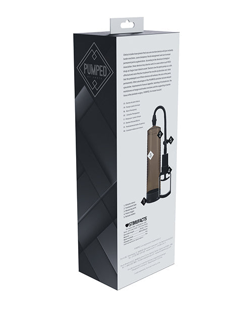 Shots Shots Pumped Basic Pump 2 Water Resistant Penis Pump - Black