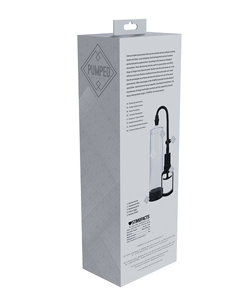 Shots Shots Pumped Basic Pump 2 Water Resistant Penis Pump - Translucent