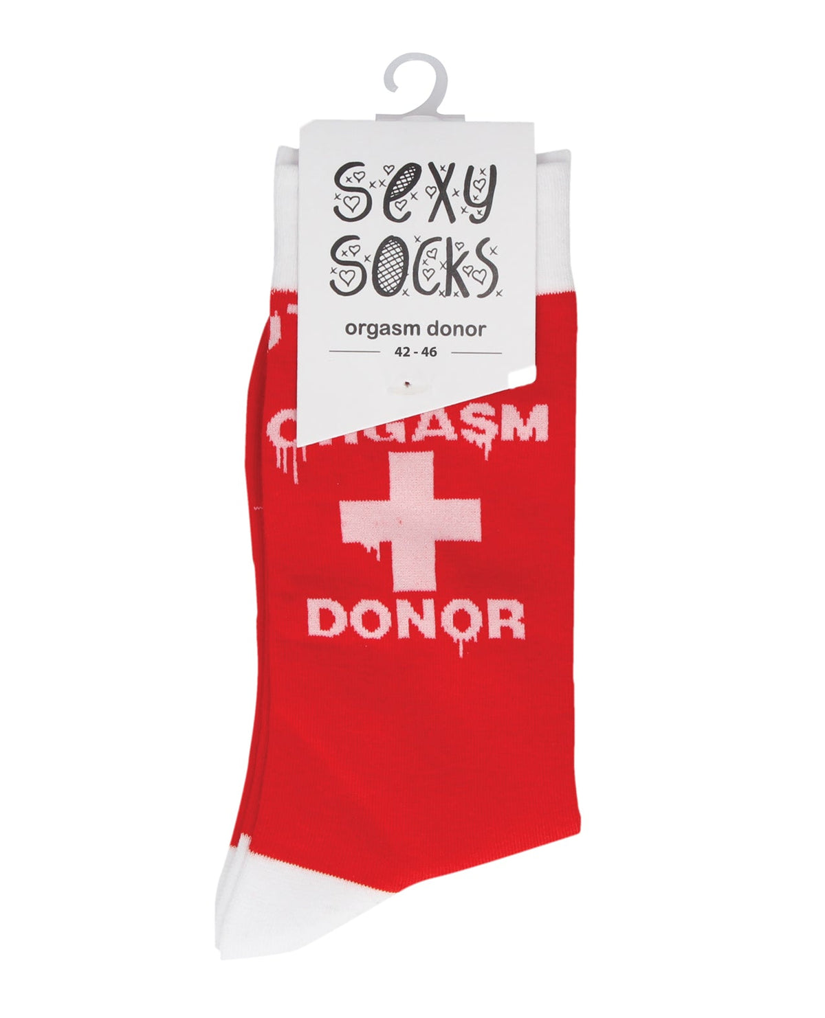 Sexy Socks Shots Sexy Socks Orgasm Donor - Male