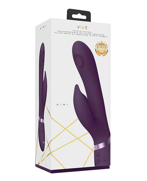 Vive Shots Vive Aimi Pulse G-Spot Rabbit - Purple