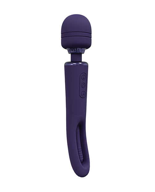 Vive Shots Vive Kiku Double Ended Wand & G-Spot Stimulator - Purple