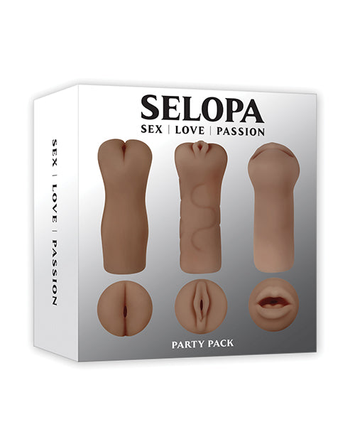 Selopa Selopa Party Pack Strokers - Dark