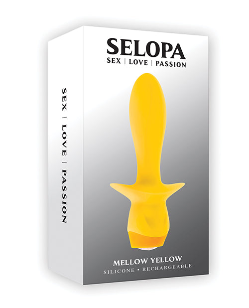 Selopa Selopa Mellow Yellow Vibrating Plug - Yellow