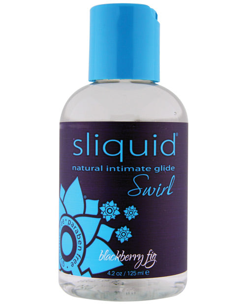 Sliquid Sliquid Naturals Swirl Lubricant - 4.2 oz Blackberry Fig