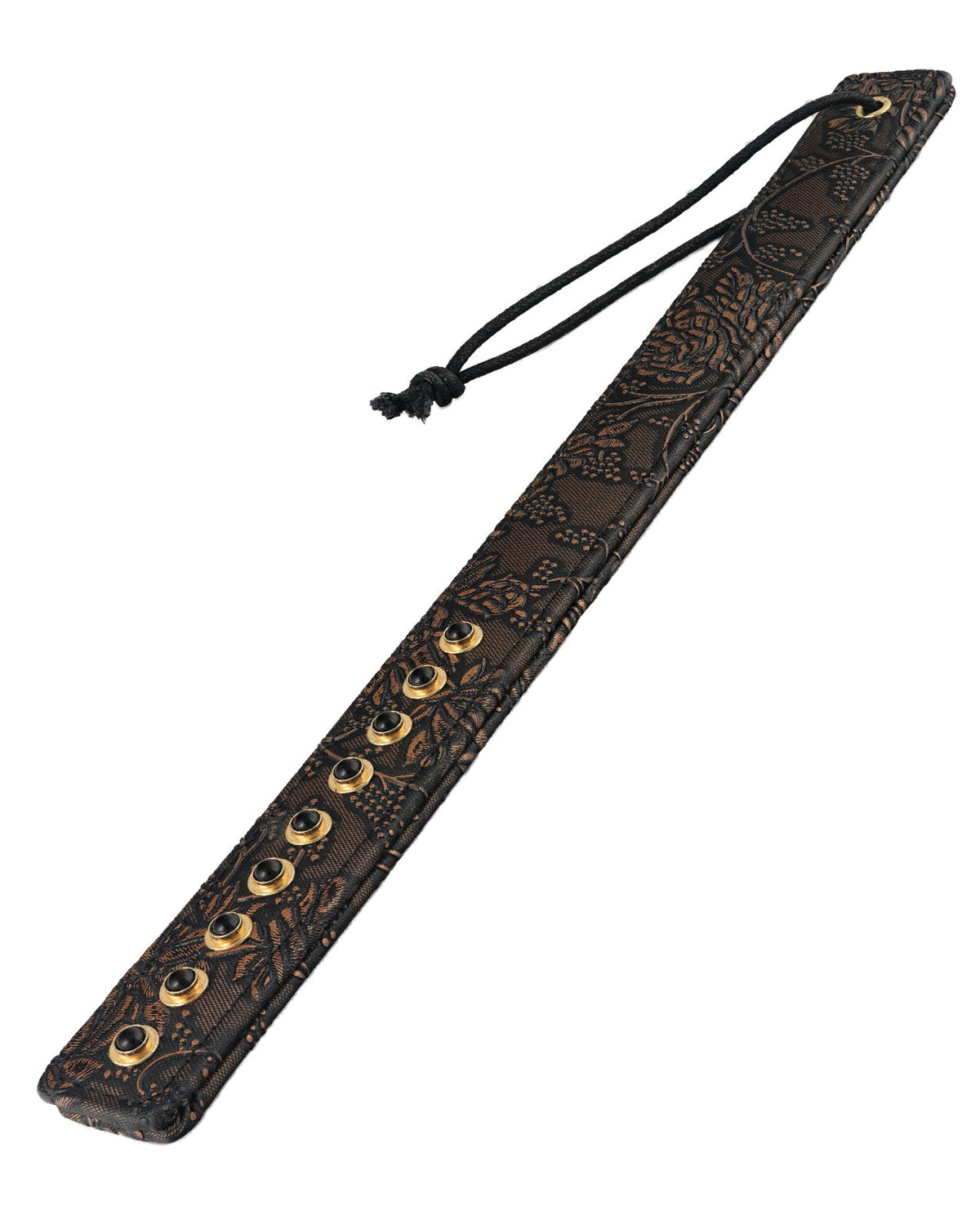 Spartacus Spartacus Paddle w/Gems - Brown Floral Print