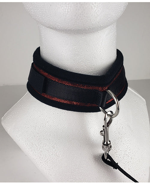 Spartacus Spartacus Collar & Leash - Neoprene Red