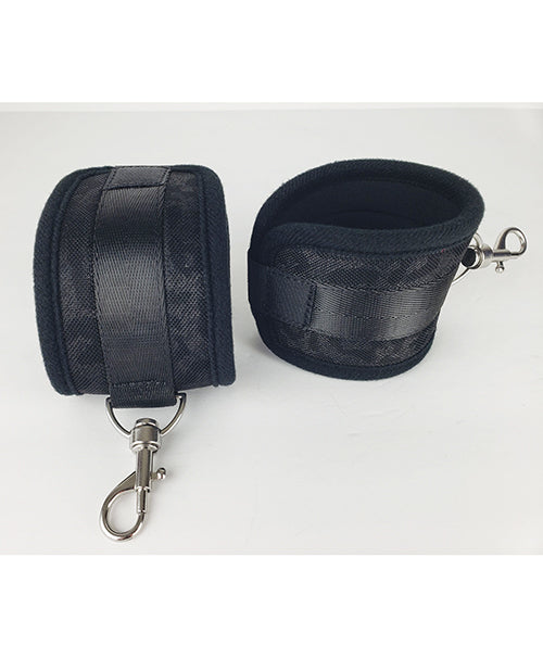 Spartacus Spartacus Wrist Restraints - Neoprene Black
