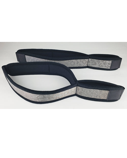 Spartacus Spartacus Wrist to Thigh Cuffs - Neoprene Silver