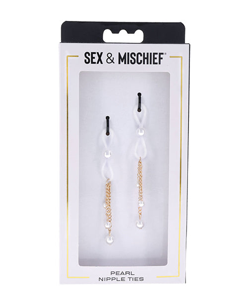 Sex & Mischief Sex & Mischief Pearl Nipple Ties