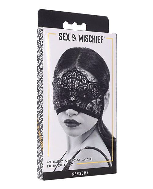 Sex & Mischief Sex & Mischief Veiled Vision Lace Blindfold