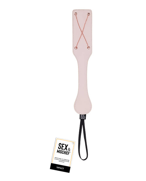 Sex & Mischief Sex & Mischief Peaches 'n CreaMe Chain Impressions Paddle