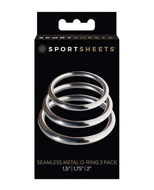 Sportsheets Sportsheets Metal O-Ring - Pack of 3