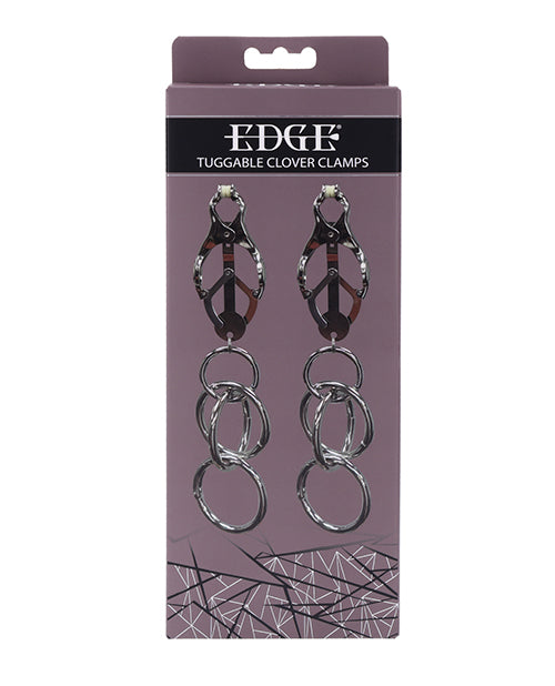 Edge Edge Tuggable Clover Clamps - Silver